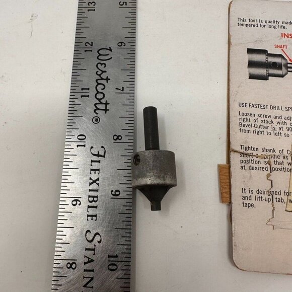 Vintage Arco Adjustable Bevel-Cutter No.10 Cuts 45° Bevels 1/32"-5/16" Wide USA - Picture 3 of 6